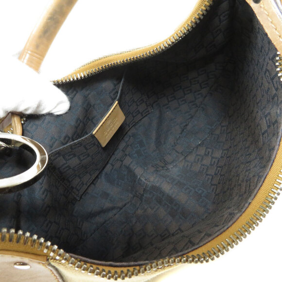 Gucci One Shoulder Canvas Shoulder Bag - Picture 5 of 10